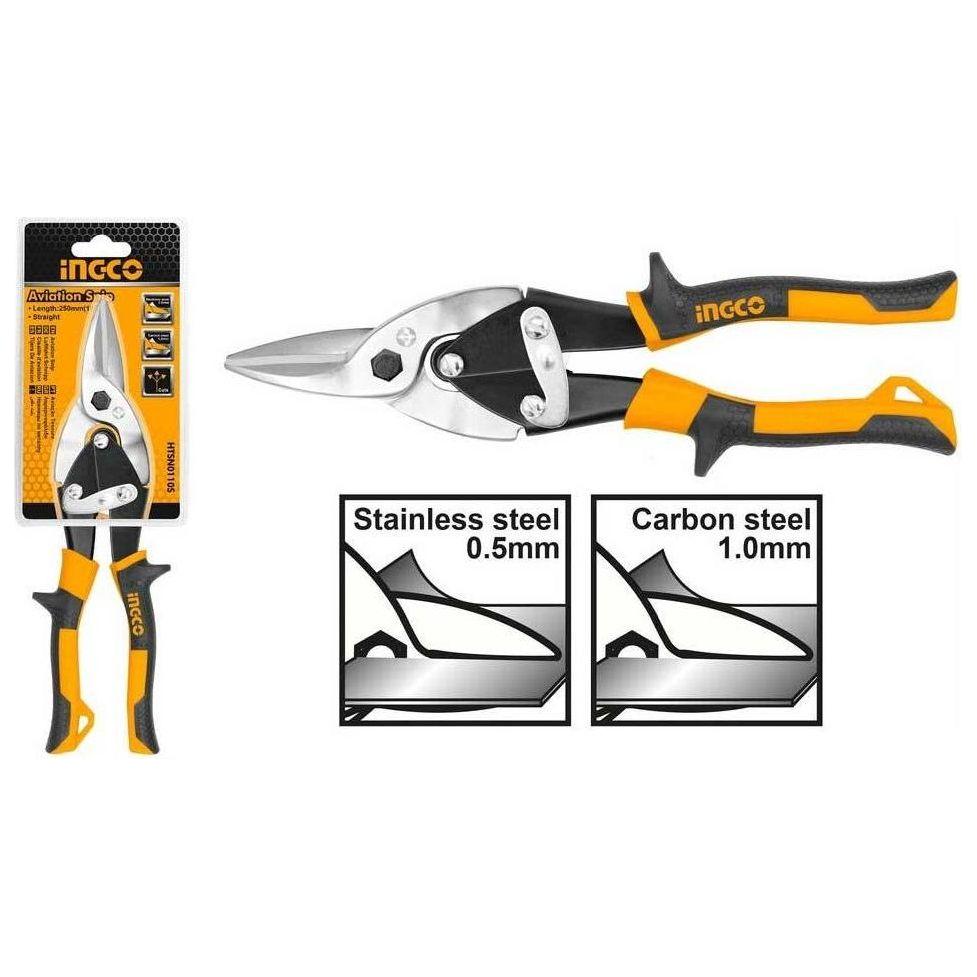 Ingco HTSN0110S Aviation Snip Straight 10 Ingco HTSN0110S Aviation Snip Straight 10